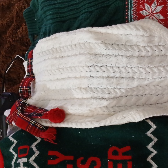 Dog L-XL Holiday swesters lot of 3 - Picture 3 of 5